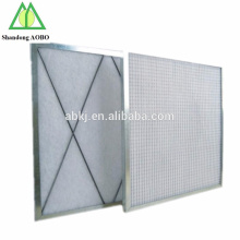 filtros de aire plisados ​​primarios industriales G3 G4 del marco de aluminio